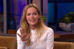 Watch Leslie Mann's Very Emotional Good-bye to Jay Leno