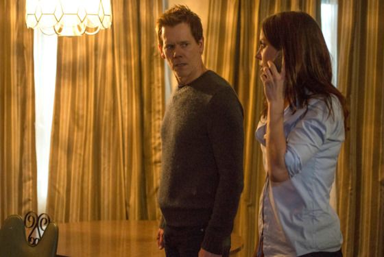 THE FOLLOWING: In an attempt to find out more information, Ryan (Kevin Bacon, L) and Max (Jessica Stroup, R) capture a suspect in the "Reflection" episode of THE FOLLOWING airing Monday, Feb. 17 (9:00-10:00 PM ET/PT) on FOX. ©2014 Fox Broadcasting Co. CR: David Giesbrecht/FOX THE FOLLOWING: In an attempt to find out more information, Ryan (Kevin Bacon, L) and Max (Jessica Stroup, R) capture a suspect in the "Reflection" episode of THE FOLLOWING airing Monday, Feb. 17 (9:00-10:00 PM ET/PT) on FOX. ©2014 Fox Broadcasting Co. CR: David Giesbrecht/FOX