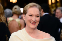 Nominee for Best Actress in "August: Osage County" Meryl Streep arrives on the red carpet at the 86th Academy Awards on March 2nd, 2014 in Hollywood, California.