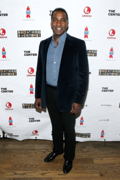 Actor Norm Lewis attends the 2014 Broadway Backwards afterparty at John's on March 24, 2014 in New York City.