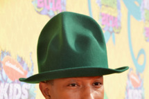 Recording artist Pharrell Williams attends Nickelodeon's 27th Annual Kids' Choice Awards held at USC Galen Center on March 29, 2014 in Los Angeles, California.