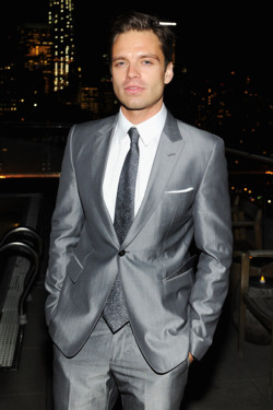 Actor Sebastian Stan attends The Cinema Society & Gucci Guilty screening of Marvel's "Captain America: The Winter Soldier" after party at The Jimmy at the James Hotel on March 31, 2014 in New York City. Actor Sebastian Stan attends The Cinema Society & Gucci Guilty screening of Marvel's "Captain America: The Winter Soldier" after party at The Jimmy at the James Hotel on March 31, 2014 in New York City.
