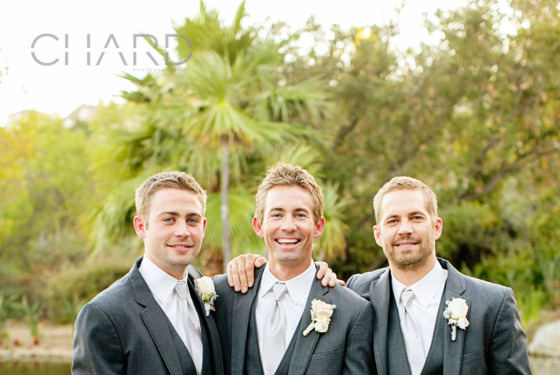 Paul Walker is best man at his brother Caleb's wedding just six weeks before his death. Paul Walker is best man at his brother Caleb's wedding just six weeks before his death.