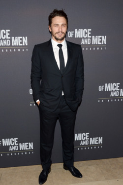 Actor James Franco attends the after party for the Broadway opening night for "Of Mice and Men" at The Plaza Hotel on April 16, 2014 in New York City.  