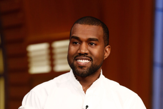 LATE NIGHT WITH SETH MEYERS -- Episode 0002 -- Pictured: (l-r) Hip hop artist Kanye West on February 25, 2014 -- (Photo by: Peter Kramer/NBC/NBCU Photo Bank via Getty Images)