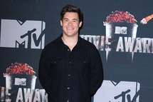 LOS ANGELES, CA - APRIL 13: Adam DeVine arrives at the 2014 MTV Movie Awards at Nokia Theatre L.A. Live on April 13, 2014 in Los Angeles, California. (Photo by Steve Granitz/WireImage)