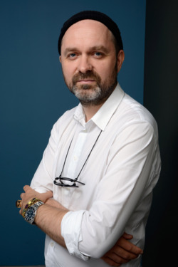 Director Lukas Moodysson of 'We Are The Best' poses at the Guess Portrait Studio during 2013 Toronto International Film Festival on September 10, 2013 in Toronto, Canada. Director Lukas Moodysson of 'We Are The Best' poses at the Guess Portrait Studio during 2013 Toronto International Film Festival on September 10, 2013 in Toronto, Canada.
