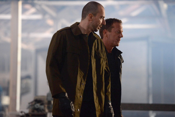 24: LIVE ANOTHER DAY: Jack (Kiefer Sutherland, R) and Belcheck (guest star Branko Tomovic, L) decide their next move in the "5:00 PM - 6:00 PM" episode of 24: LIVE ANOTHER DAY airing Monday, June 9 (9:00-10:00 PM ET/PT) on FOX. ©2014 Fox Broadcasting Co. Cr: Daniel Smith/FOX 24: LIVE ANOTHER DAY: Jack (Kiefer Sutherland, R) and Belcheck (guest star Branko Tomovic, L) decide their next move in the "5:00 PM - 6:00 PM" episode of 24: LIVE ANOTHER DAY airing Monday, June 9 (9:00-10:00 PM ET/PT) on FOX. ©2014 Fox Broadcasting Co. Cr: Daniel Smith/FOX