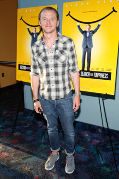 Simon Pegg==Hampton's Screening of HECTOR AND THE SEARCH FOR HAPPINESS ==United Artist Cinema, East Hampton, NY==July 28, 2014==?Patrick McMullan==Photo- ADRIEL REBOH /PatrickMcMullan.com====