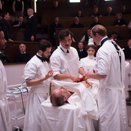 THE KNICK: Andre Holland, Michael Angarano, Clive Owen, Louis Butelli, Eve Hewson, Eric Johnson. THE KNICK: Andre Holland, Michael Angarano, Clive Owen, Louis Butelli, Eve Hewson, Eric Johnson.