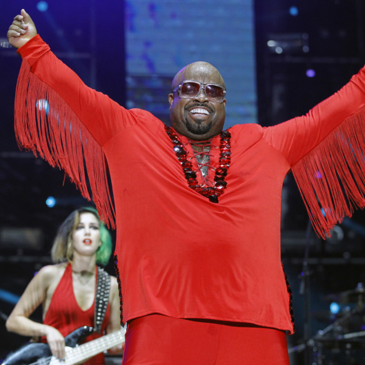 BELGRADE, SERBIA - AUGUST 13: Ceelo Green performs during the Beer Fest on August 13, 2014 in Belgrade, Serbia. (Photo by Srdjan Stevanovic/Getty Images)