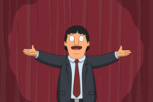 BOB'S BURGERS: Gene must decide if the show can go on when his musical tribute to two beloved 80's movie hits is challenged by another classmate's school play in the all-new "Work Hard or Die Trying Girl" Season Premiere episode of BOB'S BURGERS airing Sunday Oct. 5 (7:30-8:00 PM ET/PT) on FOX. BOB'S BURGERS ? and ? 2014 TCFFC ALL RIGHTS RESERVED.