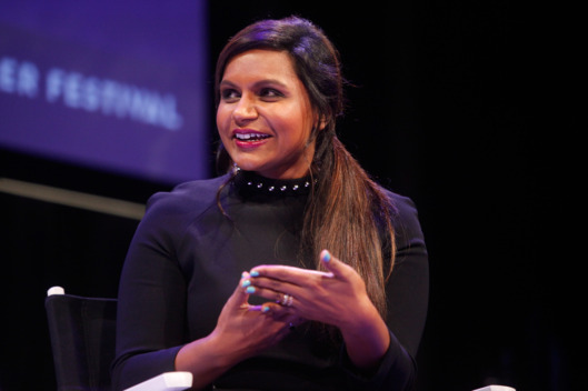 NEW YORK, NY - OCTOBER 11: Mindy Kaling participates in a conversation with New Yorker television critic Emily Nussbaum during the New Yorker Festival on October 11, 2014 in New York City. (Photo by Thos Robinson/Getty Images for The New Yorker)