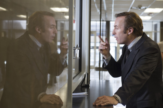 Bob Odenkirk as Saul Goodman - Better Call Saul _ Season 1, Episode 1 - Photo Credit: Ursula Coyote/AMC