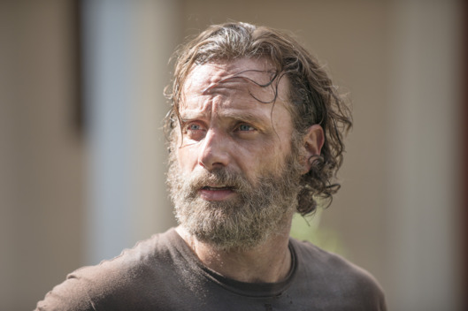 Andrew Lincoln as Rick Grimes - The Walking Dead _ Season 5, Episode 9 - Photo Credit: Gene Page/AMC