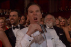 Benedict Cumberbatch Hams It Up During the Oscars Opening Number