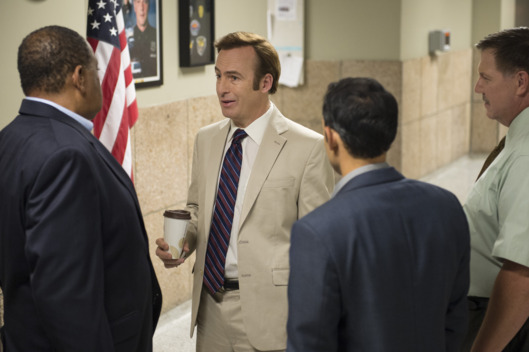 Bob Odenkirk as Jimmy McGill - Better Call Saul _ Season 1, Episode 6 - Photo Credit: Ursula Coyote/AMC