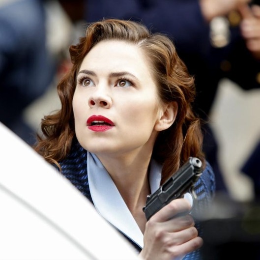 MARVEL'S AGENT CARTER - "Valediction" - Peggy faces the full fury of Leviathan, as Howard Stark makes his return in the explosive season finale of "Marvel's Agent Carter," TUESDAY, FEBRUARY 24 (9:00-10:00 p.m., ET) on the ABC Television Network. (ABC/Kelsey McNeal)HAYLEY ATWELL