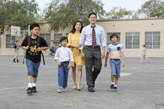 FRESH OFF THE BOAT - Pilot (ABC/Gilles Mingasson)HUDSON YANG, IAN CHEN, CONSTANCE WU, RANDALL PARK, FORREST WHEELER