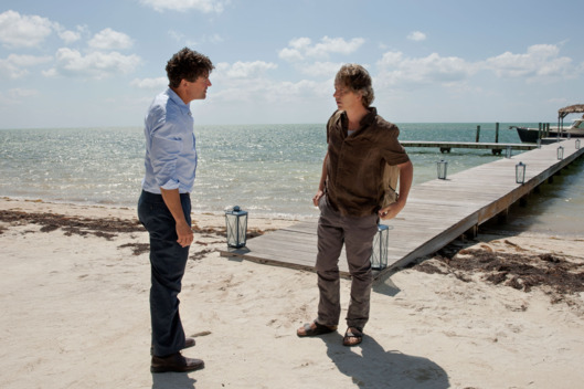 Kyle Chandler (John Rayburn) and Ben Mendelsohn (Danny Rayburn) in the Netflix Original Series BLOODLINE. Photo Credit: Saeed Adyani