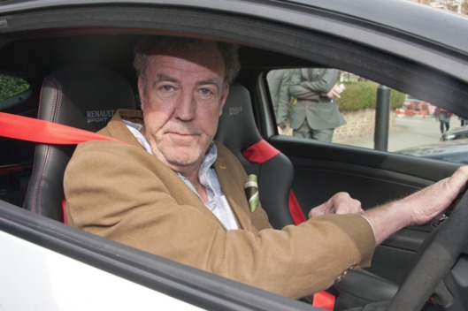13 Mar 2015, Cheltenham, Gloucestershire, England, UK --- Celebrities brave the rain on Day Four of the Cheltenham Festival. Pictured: Jeremy Clarkson --- Image by ? Mirrorpix/Splash News/Corbis