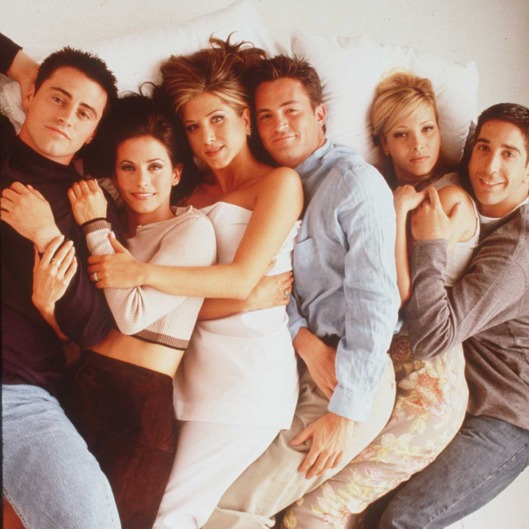 1996 THE CAST OF THE TV HIT SERIES "FRIENDS"