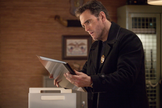 WAYWARD PINES: Ethan (Matt Dillon) in the "Betrayal" episode of WAYWARD PINES airing Thursday, July 2 (9:00-10:00 PM ET/PT) on FOX. ©2015 Fox Broadcasting Co. Cr: Liane Hentscher/FOX