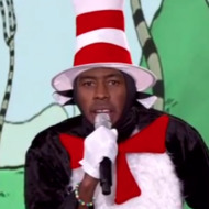 Watch Tyler, the Creator Dress Up as the Cat in the Hat and Rap in the Name of Dr. Seuss