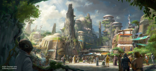 Star Wars - Themed Lands Coming to Disney Parks