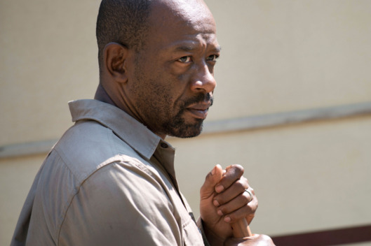 Lennie James as Morgan - The Walking Dead _ Season 6, Episode 1 - Photo Credit: Gene Page/AMC