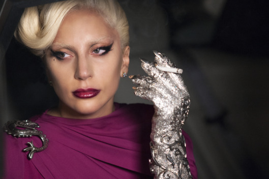 AMERICAN HORROR STORY -- "Chutes and Ladders" Episode 502 (Airs Wednesday, October 14, 10:00 pm/ep) Pictured: Lady Gaga as the Countess. CR: Suzanne Tenner/FX