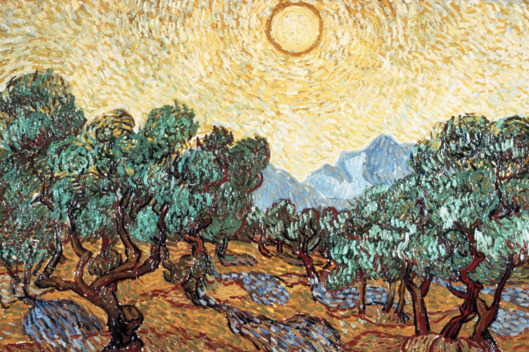 The Olive Trees by Vincent van Gogh