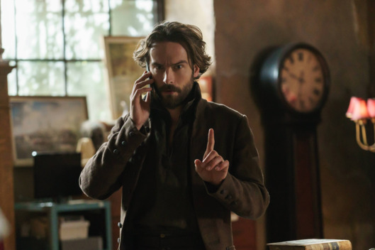 SLEEPY HOLLOW: L-R: Tom Mison in the “Moreau Initiative”