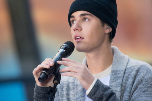 Justin Bieber Performs On NBC's "Today"