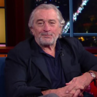 Colbert and De Niro Didn't Talk for a Full Minute; De Niro Enjoyed a Late-Night Appearance for the First Time