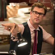 Your First Official Look at Sexy Secretary Chris Hemsworth in Ghostbusters