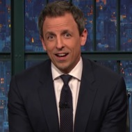 Watch Seth Meyers Discuss the Birth of His Son, Get a New Dad Gift from Tracy Morgan