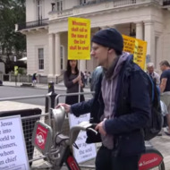 Jesse Eisenberg Tells Off Anti-Gay Protesters at London Pride Parade