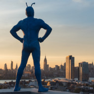 Amazon Studio's The Tick Looks Properly Ridiculous in New Set Photos