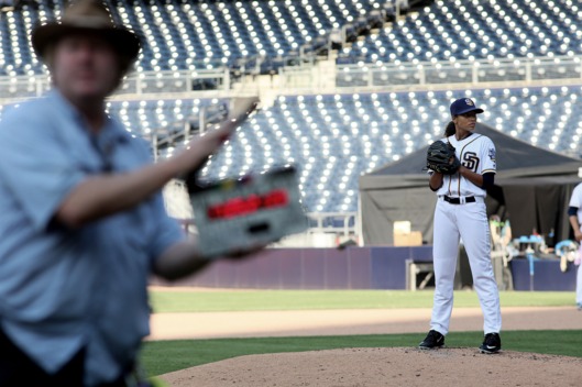 Behind the Scenes on the set of Pitch