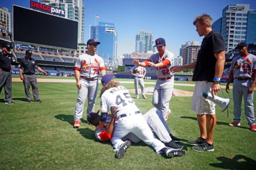 Behind the Scenes on the set of Pitch