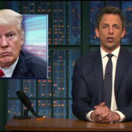 Seth Meyers Probes Trump’s Dwindling Approval Rating and the Republican Party’s Post-Healthcare Fail Initiative