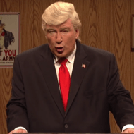 Alec Baldwin’s Donald Trump Pays a Visit to His ‘No Matter What’ Coal Mine Country Voters