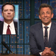 Seth Meyers Proves That Reporters Saying ‘Hookers’ was the Cherry Atop the Comey Hearing Sundae