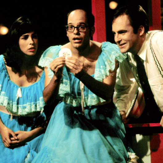 MR. SHOW WITH BOB AND DAVID, (from left): Sarah Silverman, David Cross, Bob Odenkirk, 1995-98. © Bri