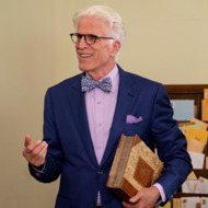 Ted Danson Practiced His Good Place Flossing Dance Scene for ‘Weeks’