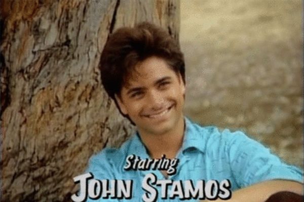 John Stamos and his sexy laugh
