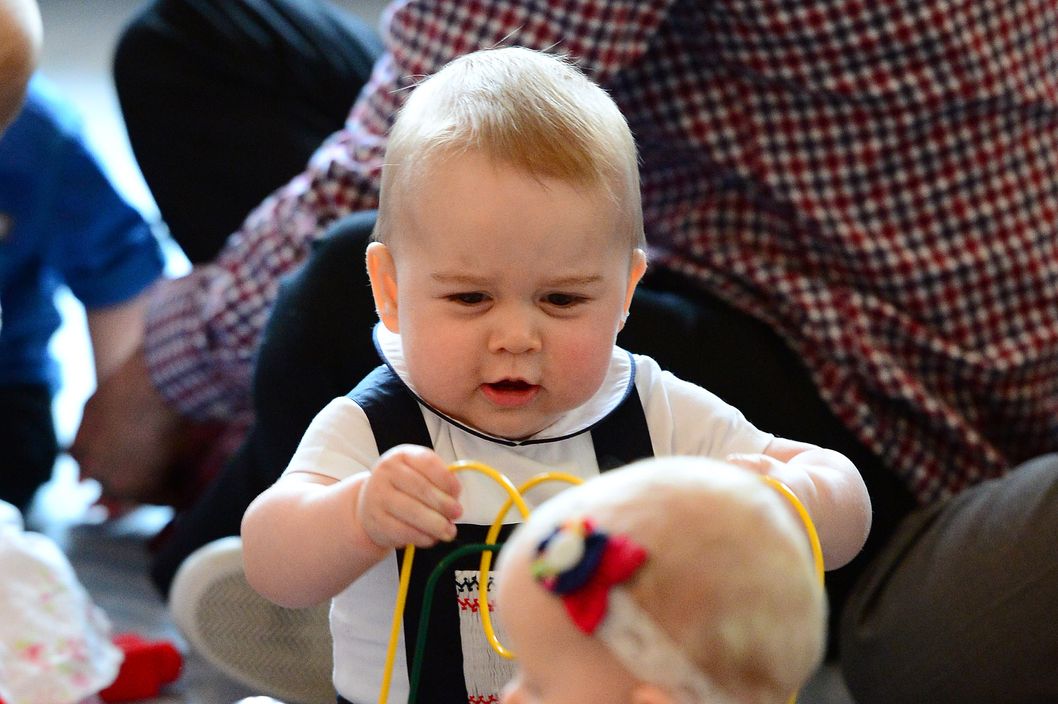 Prince George Attends Extremely Formal Playdate The Cut