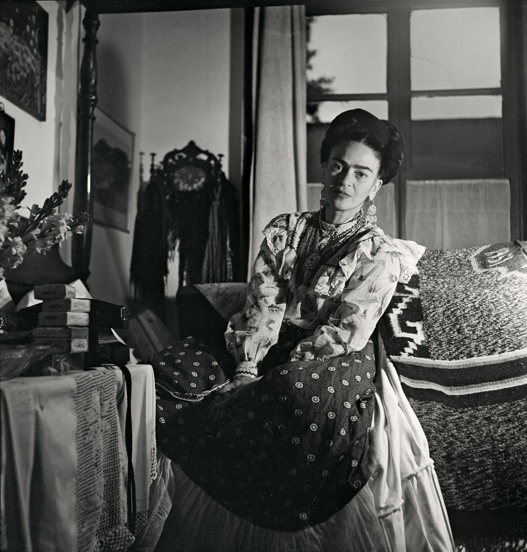 Stunning Image of Frida Kahlo in 1951 