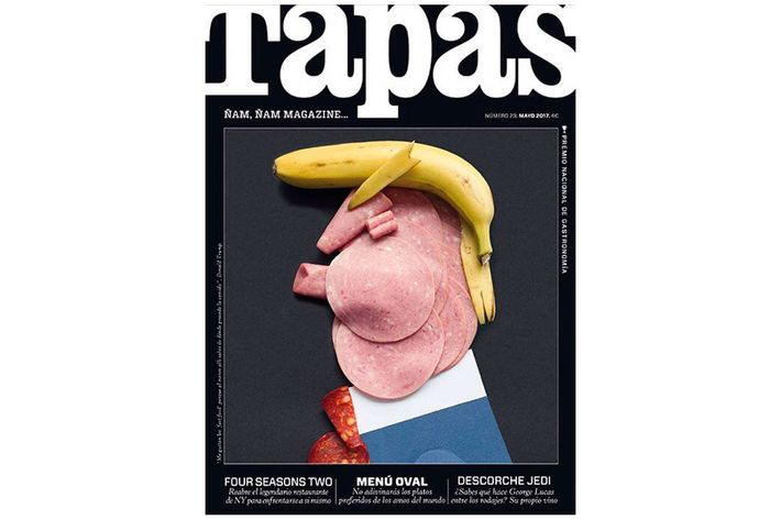 Image result for tapas donald trump cover